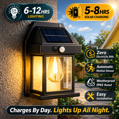 Solar Motion Lights — Instantly Brighten Your Outdoor Space