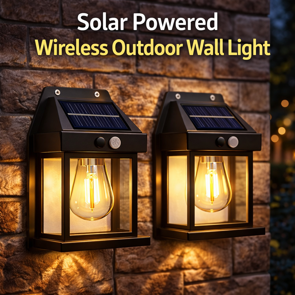 Solar Motion Lights — Instantly Brighten Your Outdoor Space