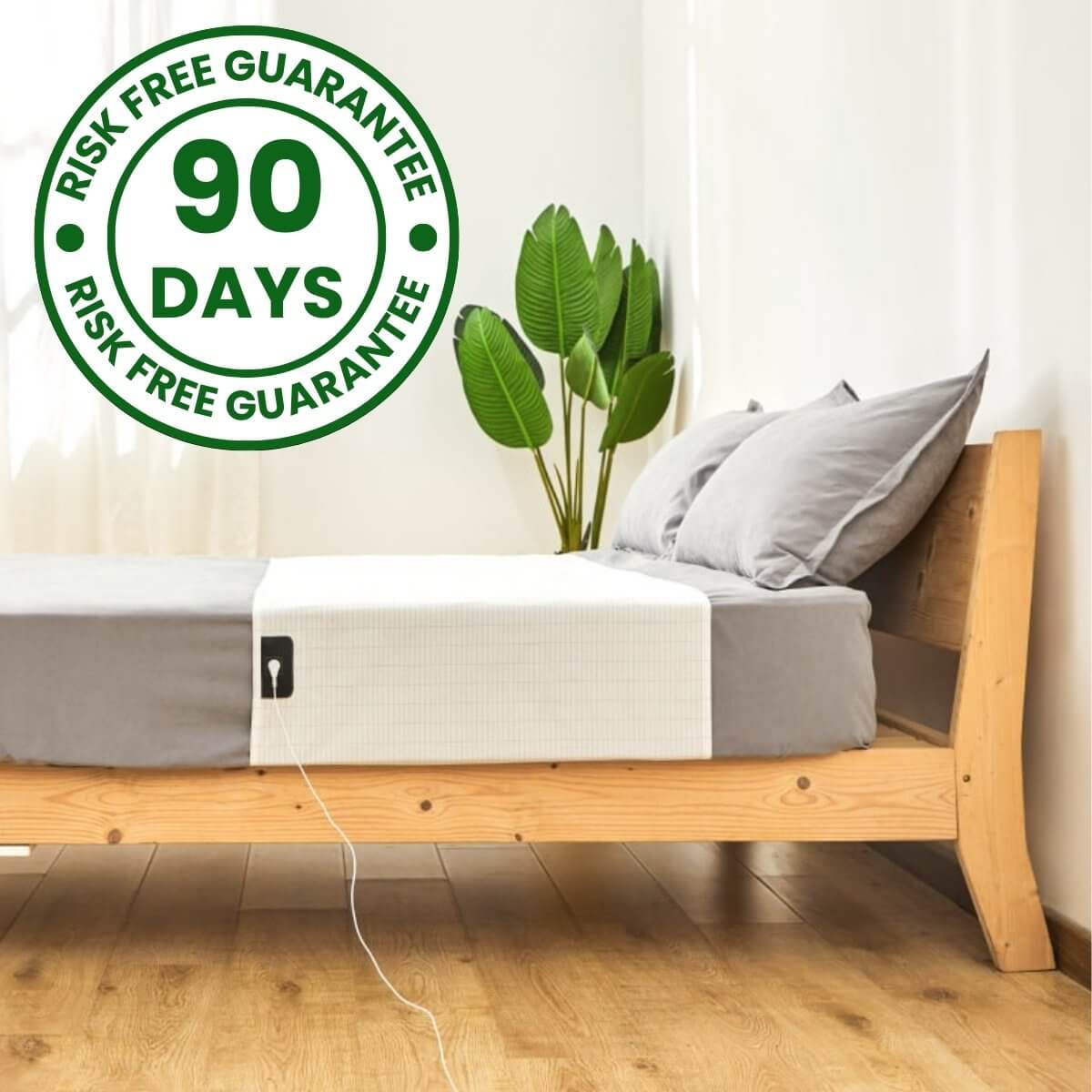 【🔥Flash Sale 75% OFF🔥】LBMLBM™ Grounding Bedsheet – Deep Sleep, Pain Relief & Stress Reduction
