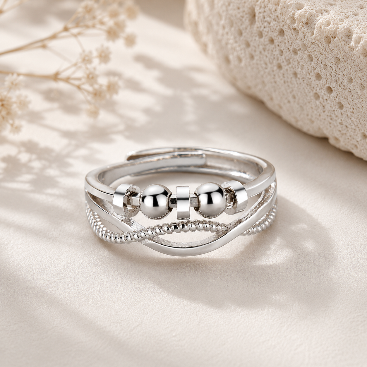 Luna Orbit Open Ring