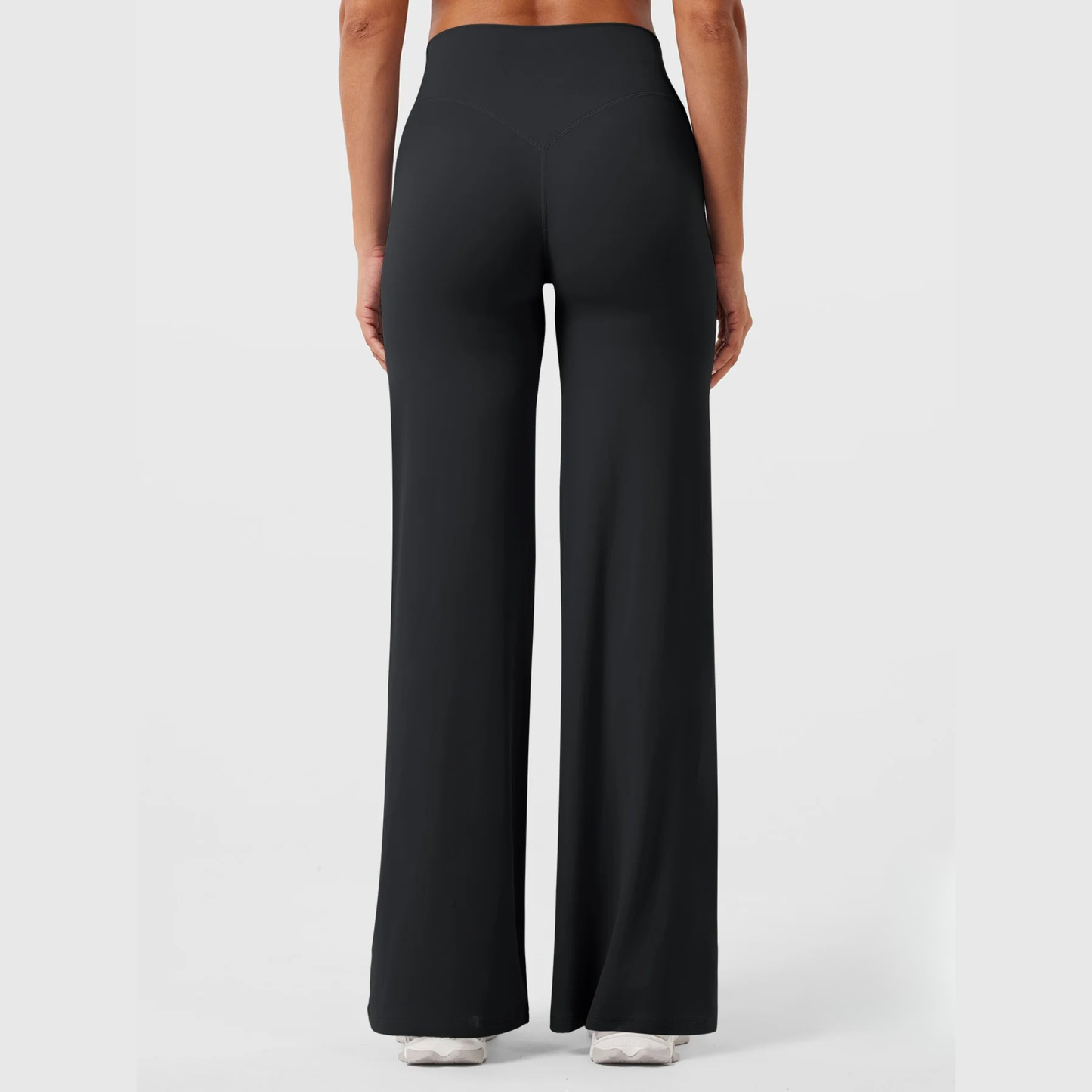 High-Waisted Naked-Feel Yoga Pants – Straight Leg Gym & Lounge Pants