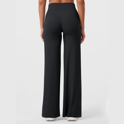 High-Waisted Naked-Feel Yoga Pants – Straight Leg Gym & Lounge Pants
