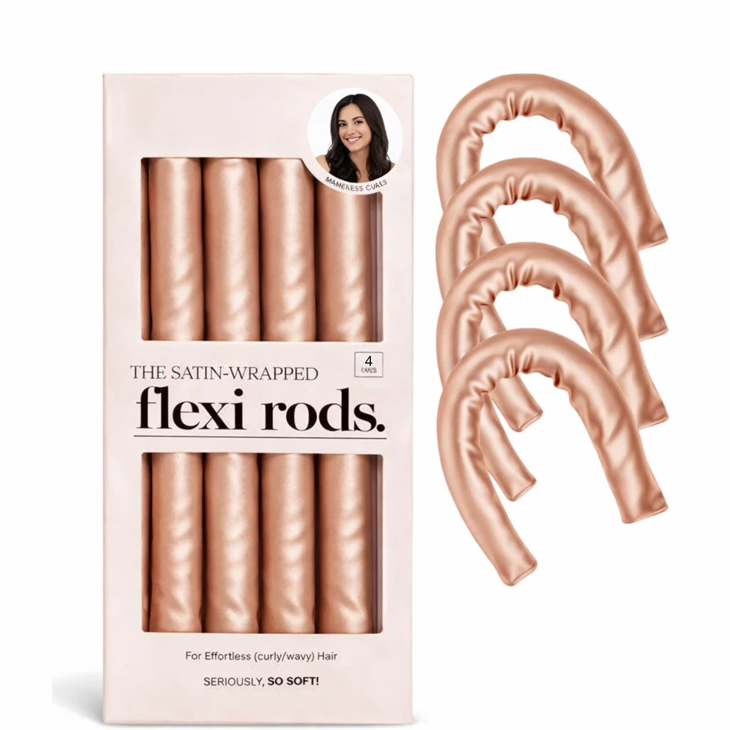 Easter Day Flash Sale - Satin Heatless Curling Set