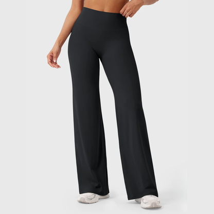 High-Waisted Naked-Feel Yoga Pants – Straight Leg Gym & Lounge Pants