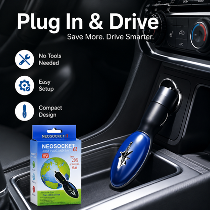 2026 New Upgrade Save More Fuel Instantly, Portable Car Fuel Saver Device for Car, Truck, Diesel Vehicles