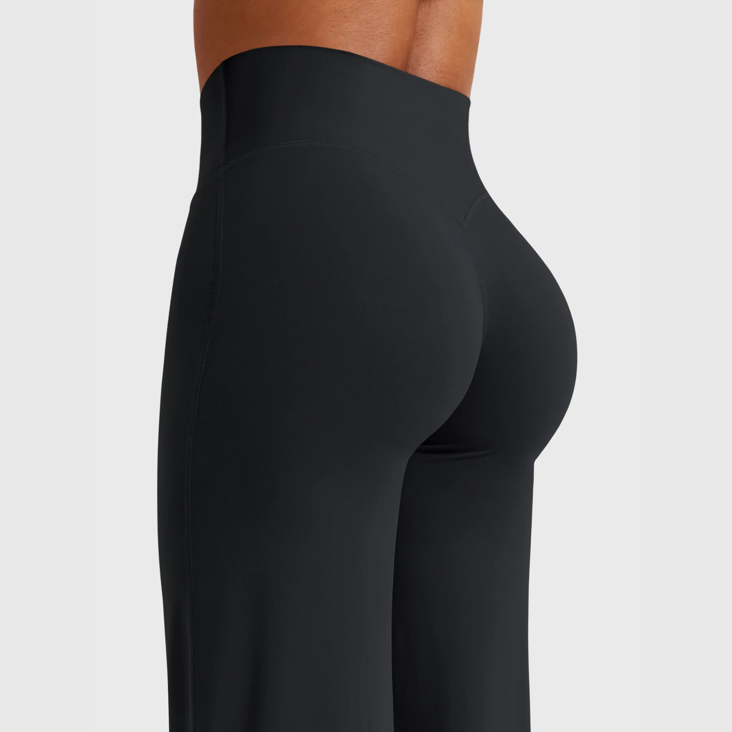 High-Waisted Naked-Feel Yoga Pants – Straight Leg Gym & Lounge Pants
