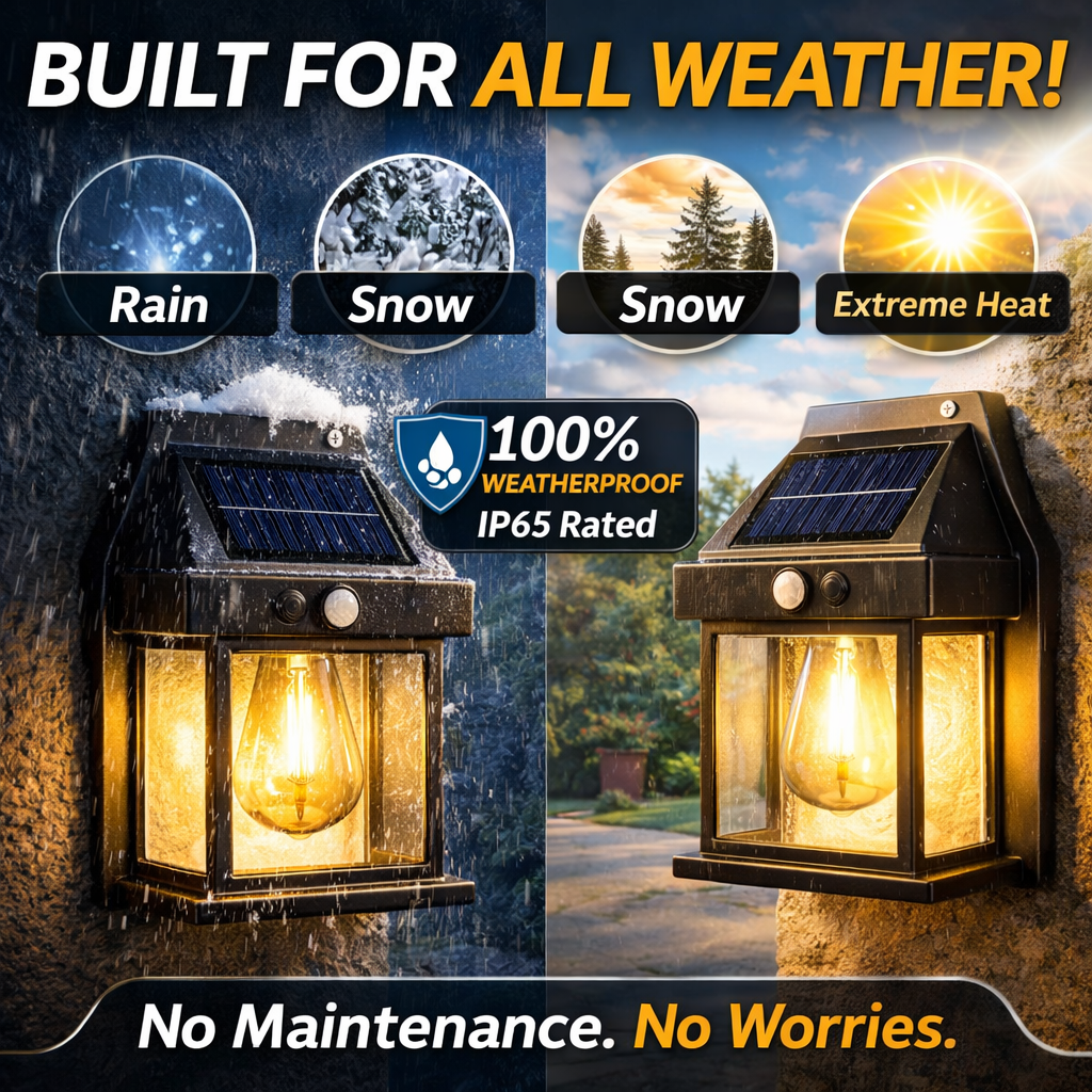 Solar Motion Lights — Instantly Brighten Your Outdoor Space