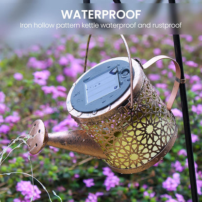 2026 Solar Powered Starry Watering Can (IP65 Waterproof)