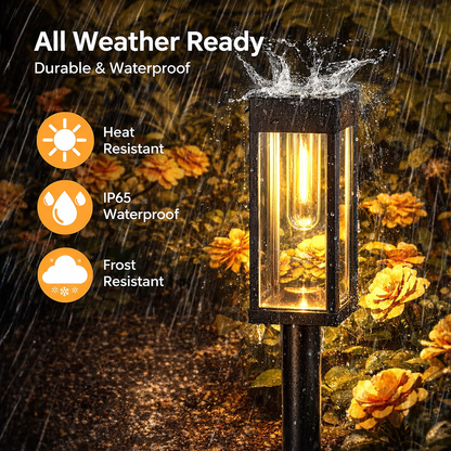 Solar Pathway Lights – 49% OFF Today Perfect for Garden, Lawn & Walkways