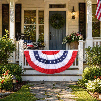 Heritage American Flag Bunting | 24-in x 48-in