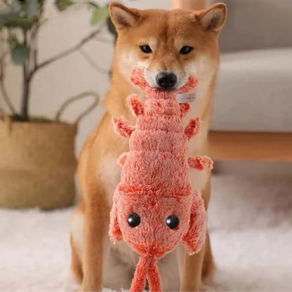 Floppy Lobster Funny Plush Toy for Pets