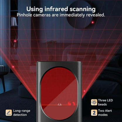 Hidden Camera Detector & GPS Tracker Finder with RF Signal Scanner