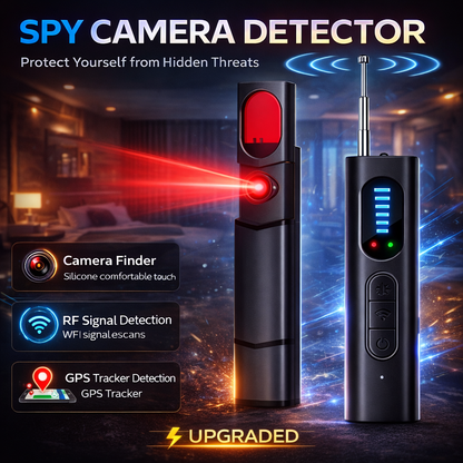 Hidden Camera Detector & GPS Tracker Finder with RF Signal Scanner