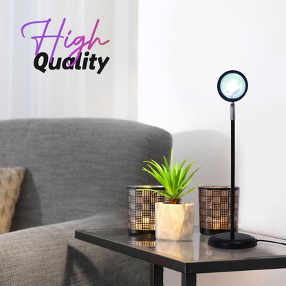 Rainbow lamp Gleamo night light projector for home decor