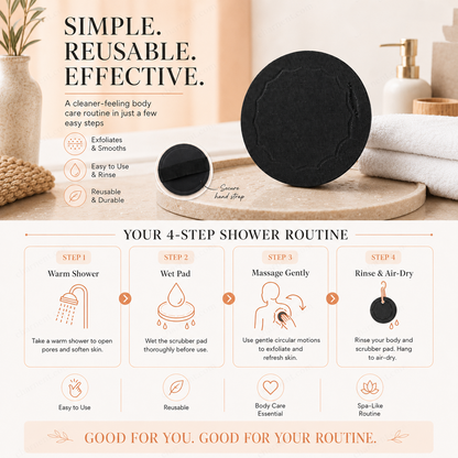 🥳2026 HOT SALE🥳💞50K+ SOLD!🌸🧖‍♀️ 50% OFF! Scrub Bath Pads – Gently exfoliate, unclog pores, reveal brighter skin. Durable rubber, easy to rinse. A little scrub goes a long way! ✨🛀
