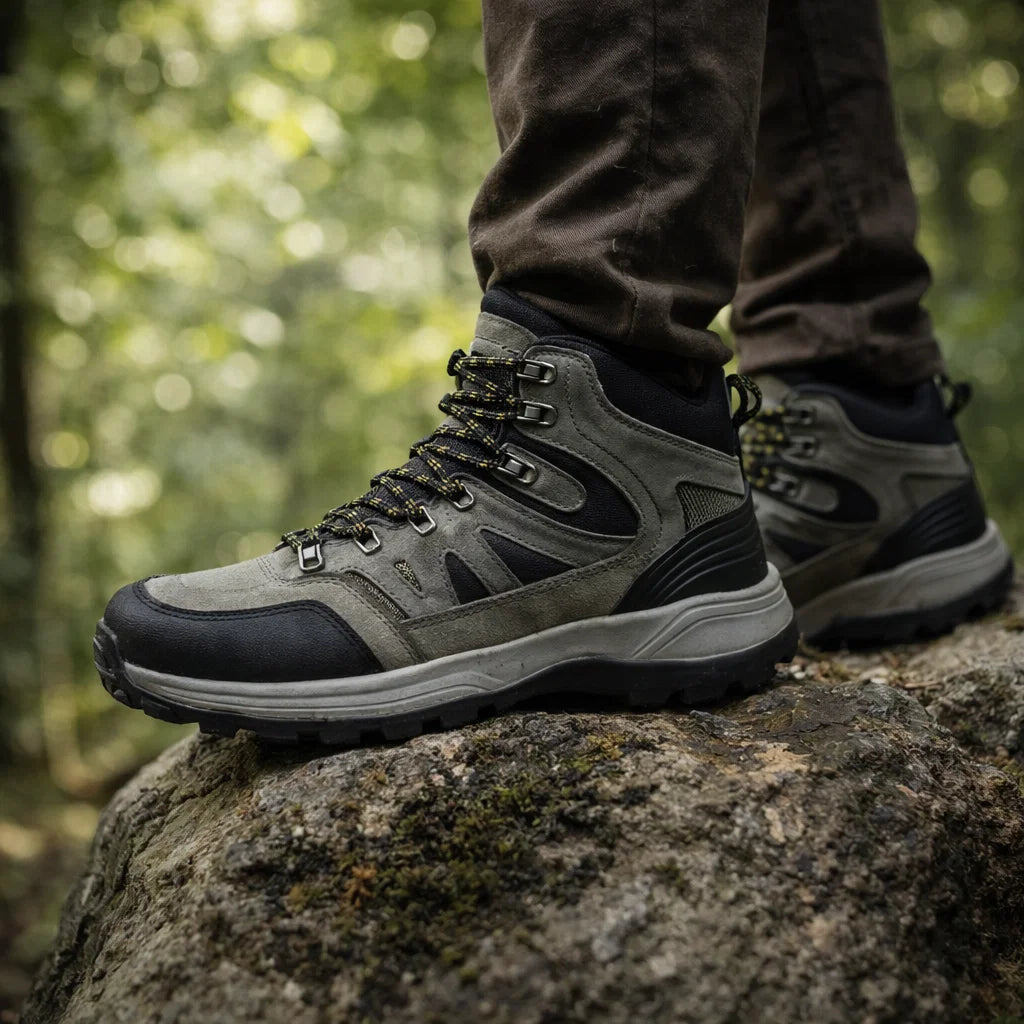 Mid-Top Anti-Slip Outdoor Hiking Shoes