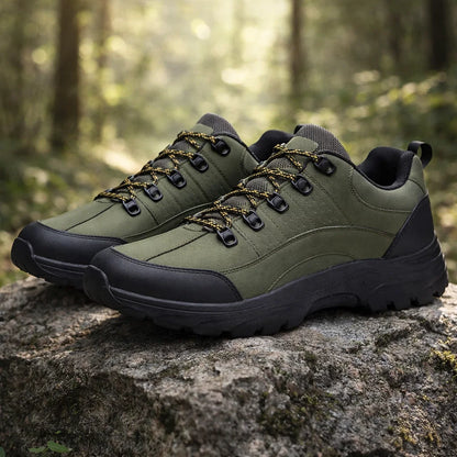 Men’s Anti-Slip Leather Outdoor Hiking Shoes